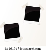 vector photos with tape