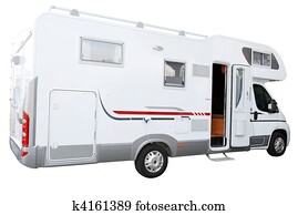white rv truck white rv truck