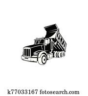dump truck vector dump truck vector