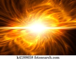 Abstract big explosion Abstract big explosion