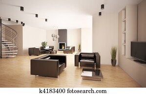 Apartment interior 3d Apartment interior 3d