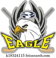 Hockey eagle Hockey eagle