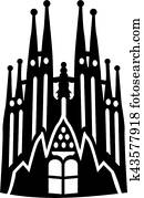Sagrada familia icon Sagrada familia icon