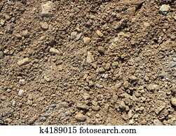 Soil and stony ground texture.