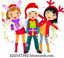 Children's Christmas party a surpri Children's Christmas party a surpri