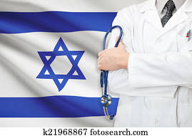 conceito, de, nacional, cuidados de saúde, sistema, -, israel