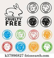 crueldade, livre, sinal, ícone