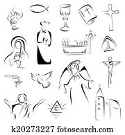 religião, ícones