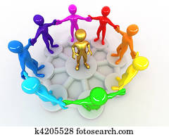 Conceptual image of Leadership