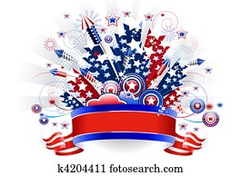 Fireworks Fourth of July