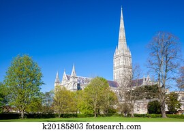 Salisbury Cathedral Wiltshire England UK