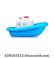 toy sailing ship