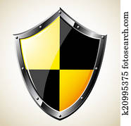 Steel glossy shield Steel glossy shield