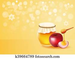 Traditional apple and honey isolate Traditional apple and honey isolate