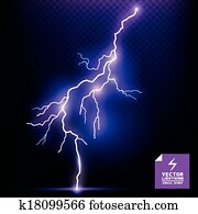 vektor, wetterleuchten, effekt vektor, wetterleuchten, effekt