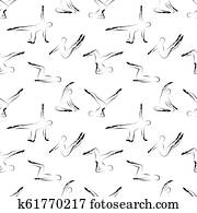 פילטים, מניח, seamless, וקטור, תבנית