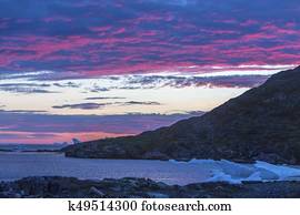 Fogo Island sunset