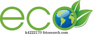 verde, ecologia, logotipo
