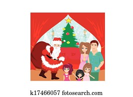 natal familiar, casa