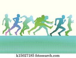 running running