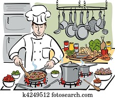 dass, vollenden, küchenchef dass, vollenden, küchenchef