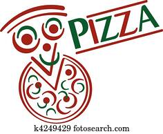 Pizza Cartoon Pizza Cartoon