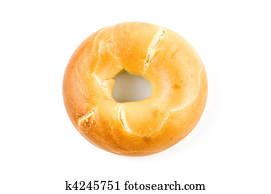 Plain bagel