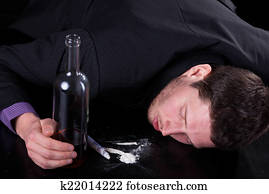 viciado, trabalhador, de, corporação