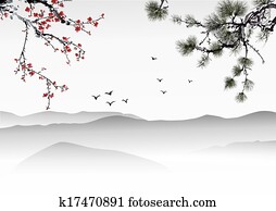 Chinese painting Chinese painting