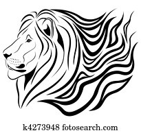 Burning lion Burning lion