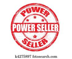 Power Seller stamp