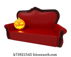 sofa with pumpkin halloween sofa with pumpkin halloween