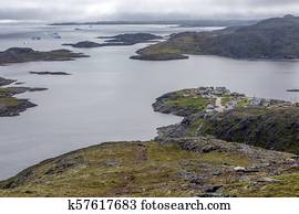 Town of Fogo, Fogo Island, Newfoundland