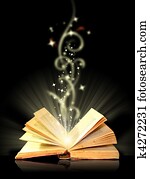 ספר פתוח, קסם, ב, שחור