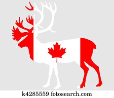 トナカイ イラスト 338 トナカイ 画像 Fotosearch