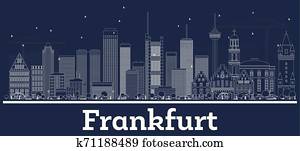 Twin Towers Of A Frankfurt Bank Germany Stock Image 042bi1