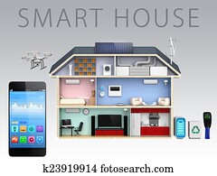 Smartphone app for house automation Smartphone app for house automation