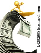 Surfing A Money Wave