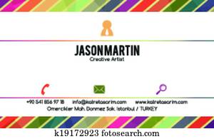 קישוטי, כרטיס ביקור