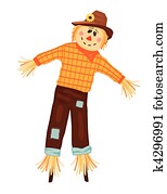 Autumn celebrations with scarecrow Autumn celebrations with scarecrow