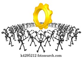 comunidad, engranaje