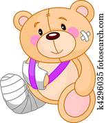  Get well Teddy Bear