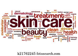 Skin care word cloud Skin care word cloud