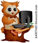 Computer Owl Computer Owl