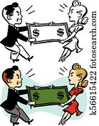 Fighting Over Money