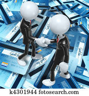 geschaefts, händeschütteln, begriff