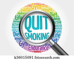 Quit Smoking word cloud