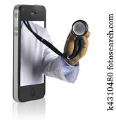 Doctor on Smart Phone Doctor on Smart Phone