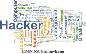 Hacker background concept Hacker background concept