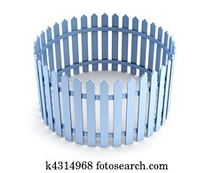 new blue fence new blue fence